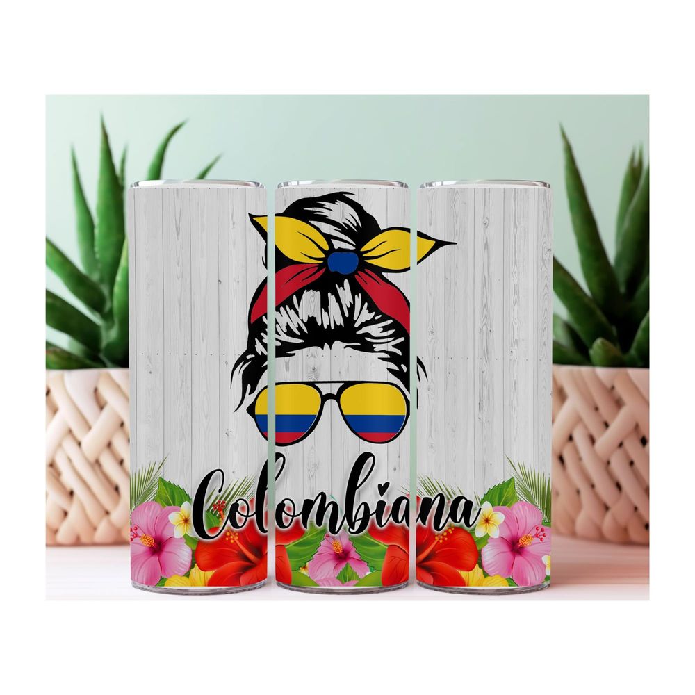 Colombiana 20 oz Tumbler, Colombia, Regalos, Gift ideas, Lat...