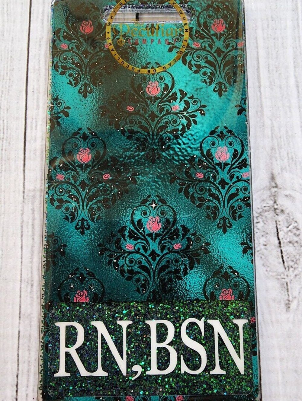 Gothic Green Badge Buddy (Variety of Sizes), nurse badge bud...