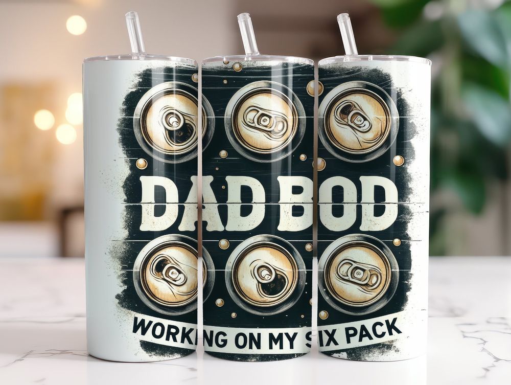 Dad Bod 20 oz Tumbler, For him, Father's Day, Father's Day G...
