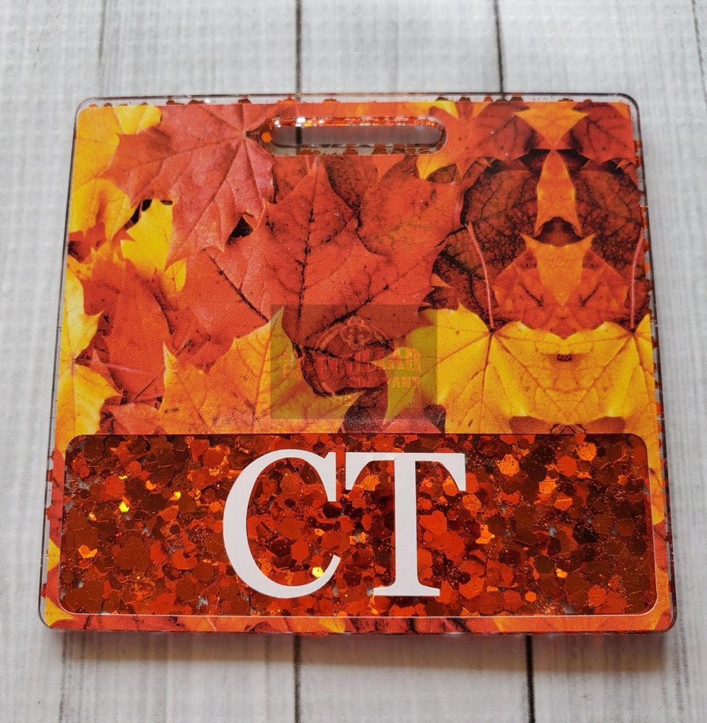 Fall Leaves Badge Buddy, Fall, Halloween(Variety of sizes)