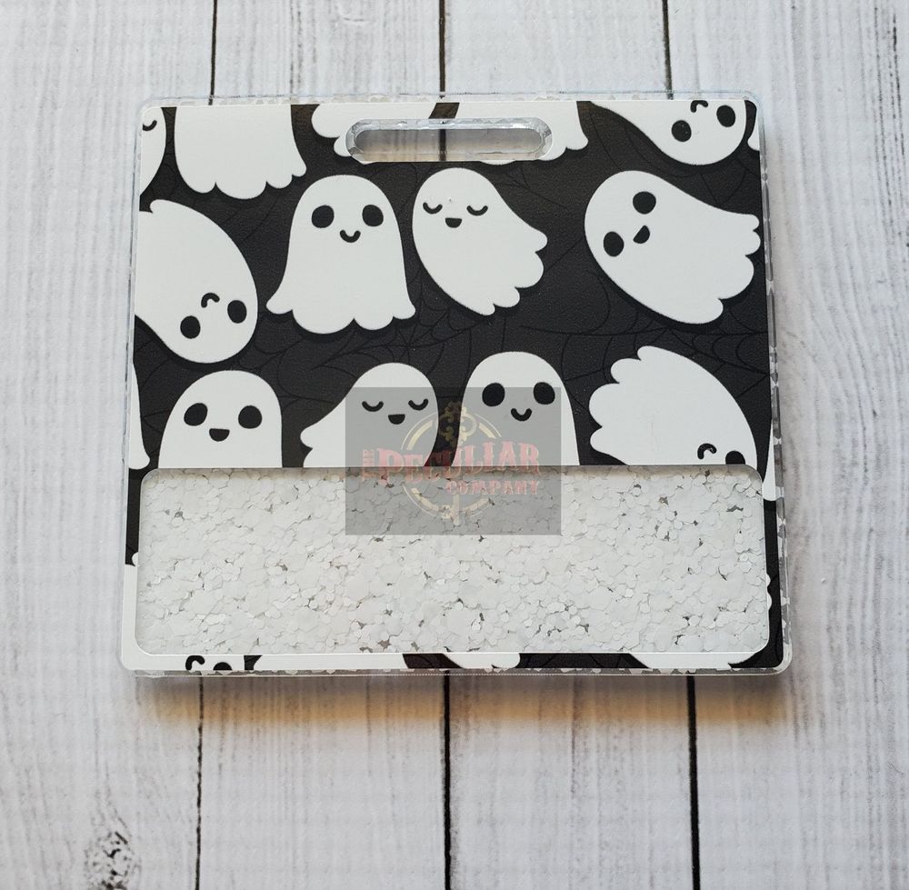Ghost Badge Buddy(Variety of sizes), Halloween badge buddy, ...