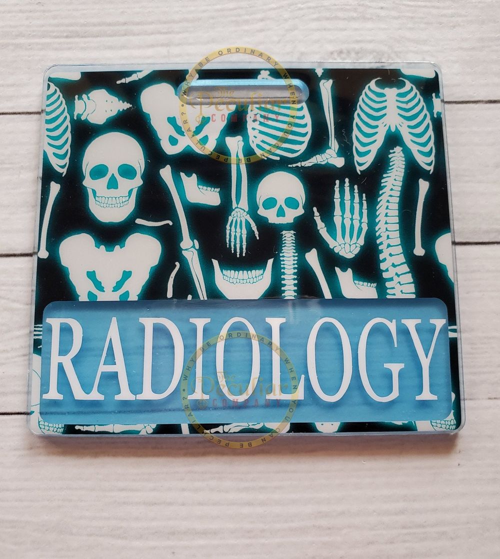 Glow-In-The-Dark Skeleton Badge Buddy (Variety of Sizes)