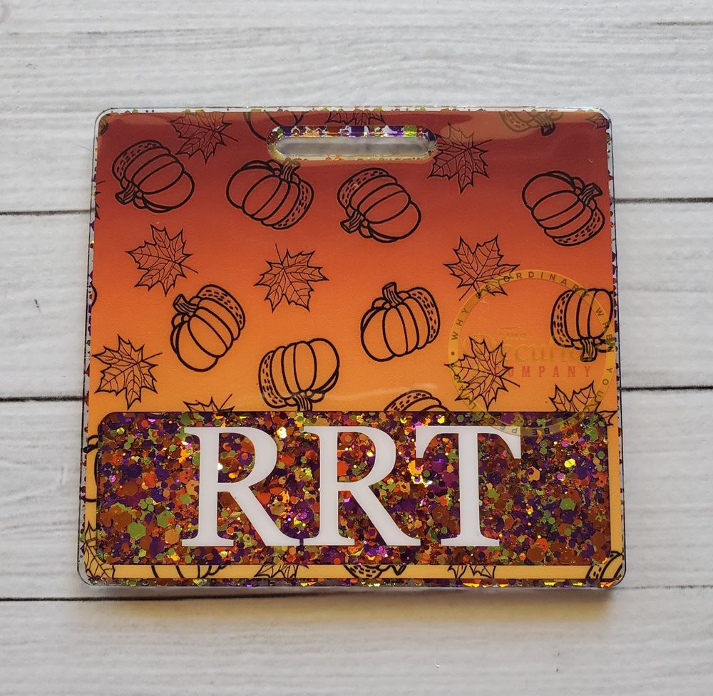 Fall Pumpkins Badge Buddy (Variety of Sizes), seasonal badge...