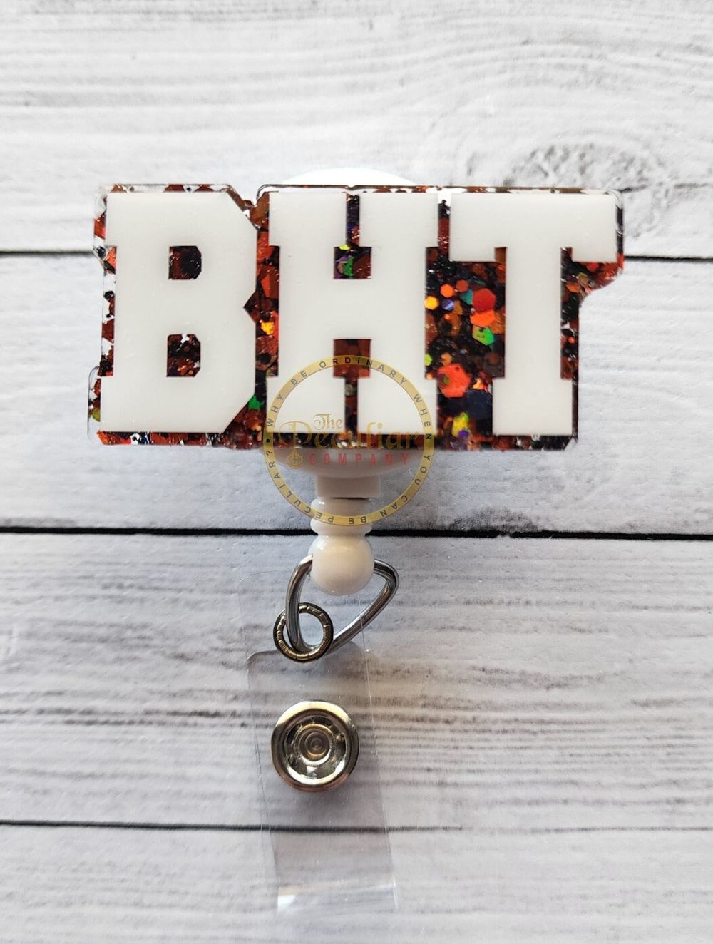 BHT (Behavioral Health Technician) Badge Reel, badge holder,...