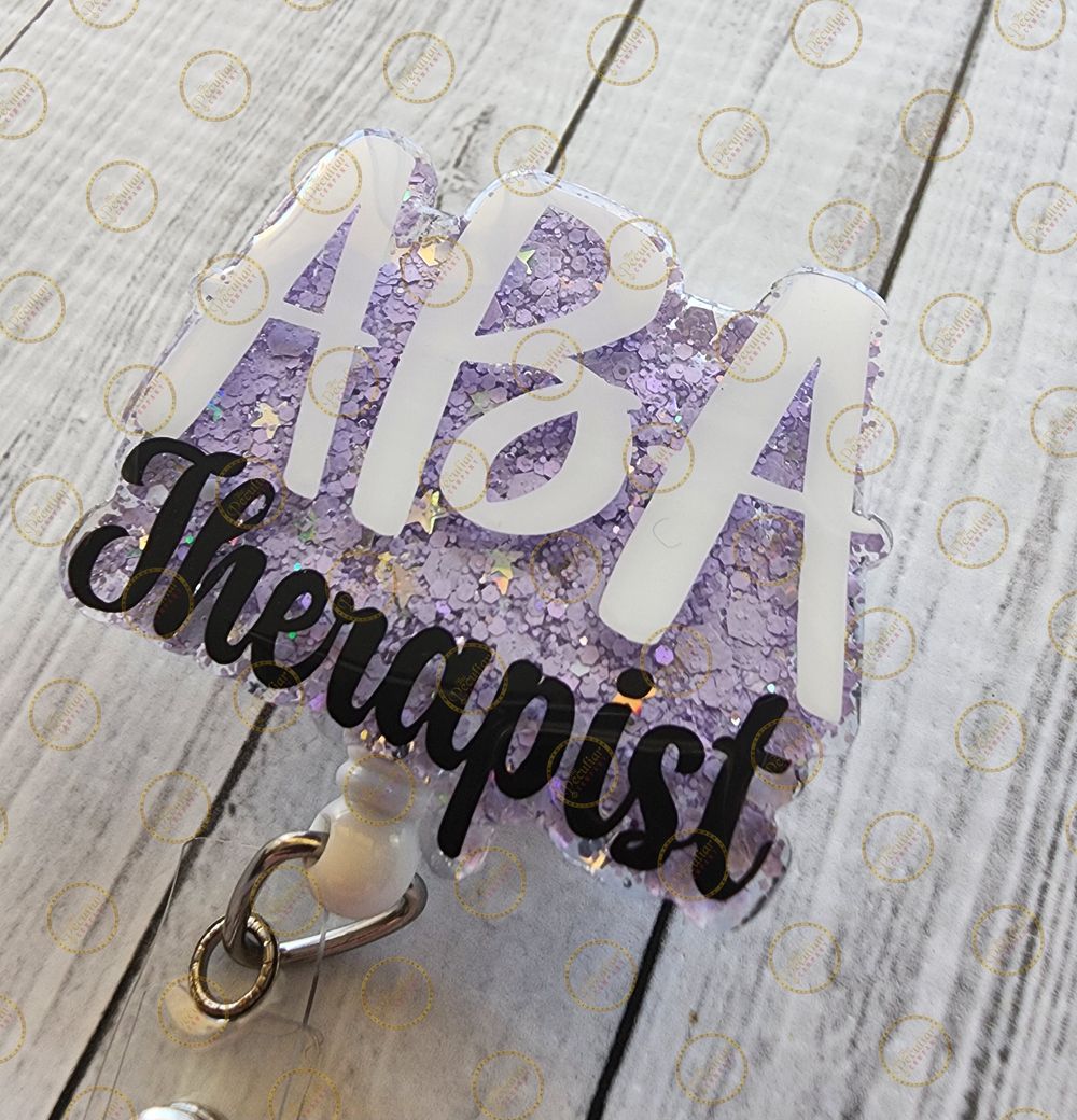 ABA (Applied Behavior Analysis) Therapist Badge Reel, Badge ...