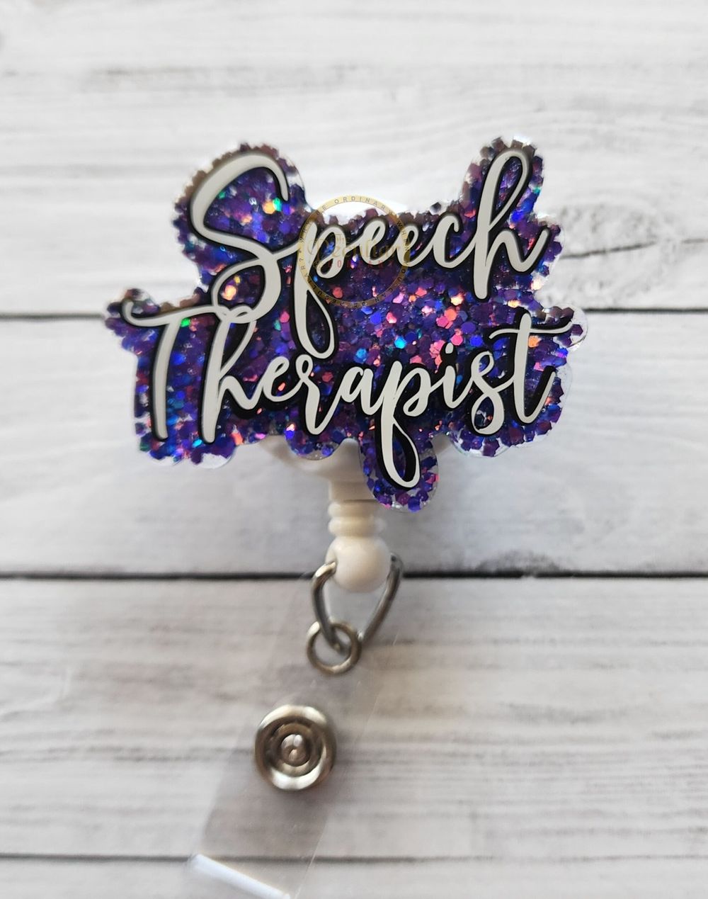 Speech Therapist Badge Reel, badge holder, speech therapy, S...