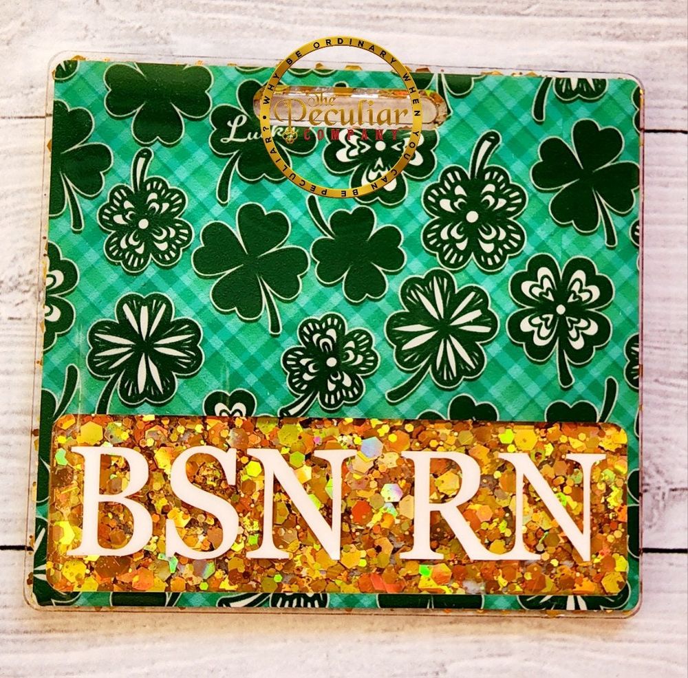 Lucky Gold Badge Buddy (Variety of Sizes), St. Patrick's Day...