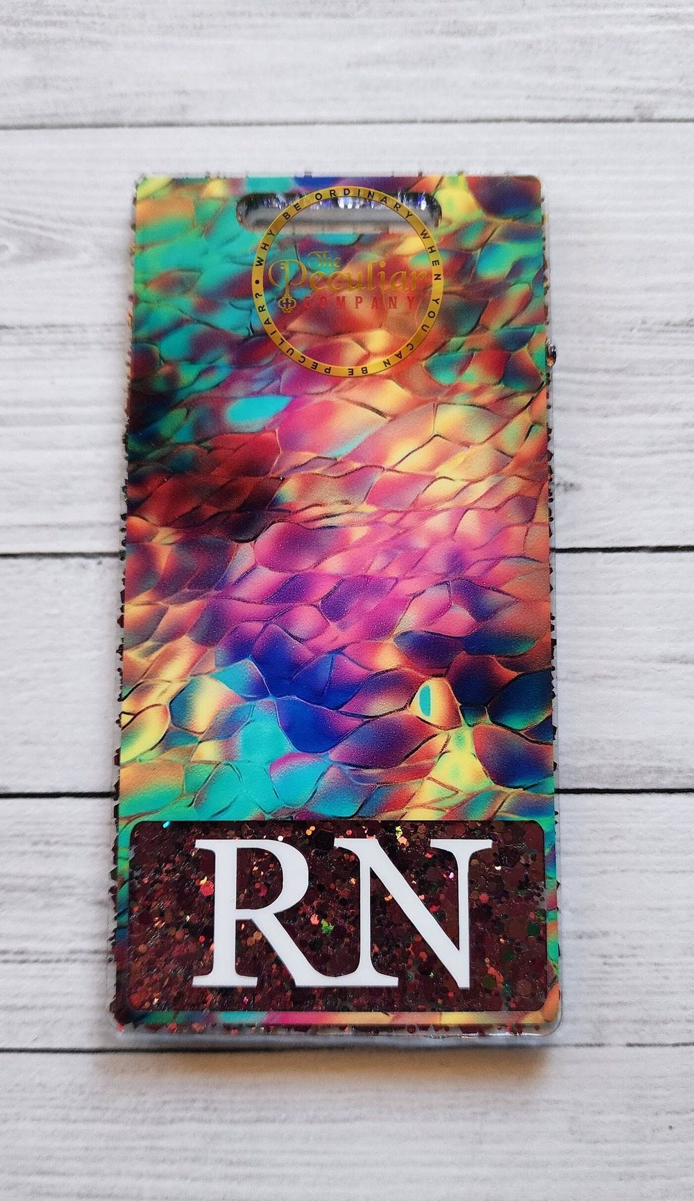Chameleon Badge Buddy (Variety of sizes), RN, Nurses, health...