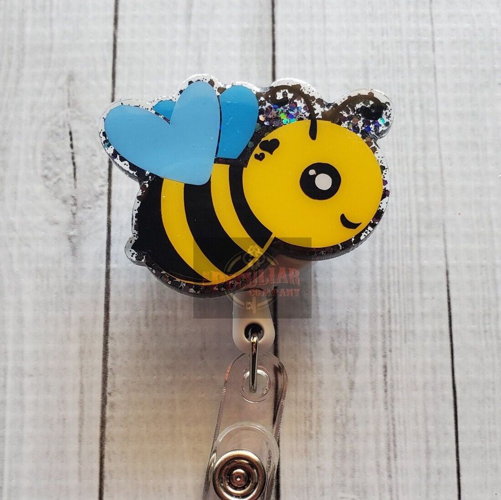 Baby Bee Badge Reel
