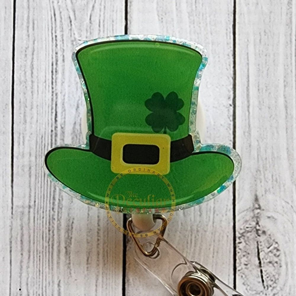 St. Patrick's Day Hat Badge Reel
