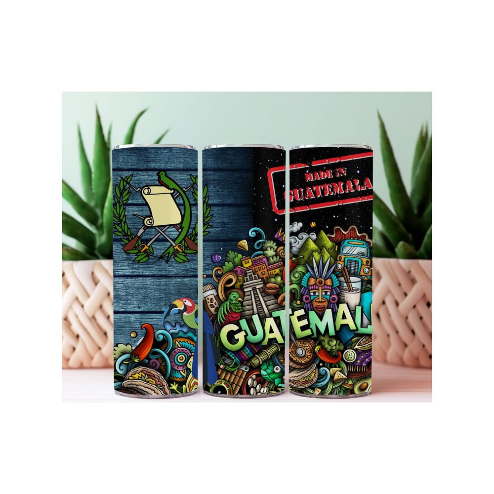 Guatemala 20 oz Tumbler, Latino America, for Latinx, for Lat...