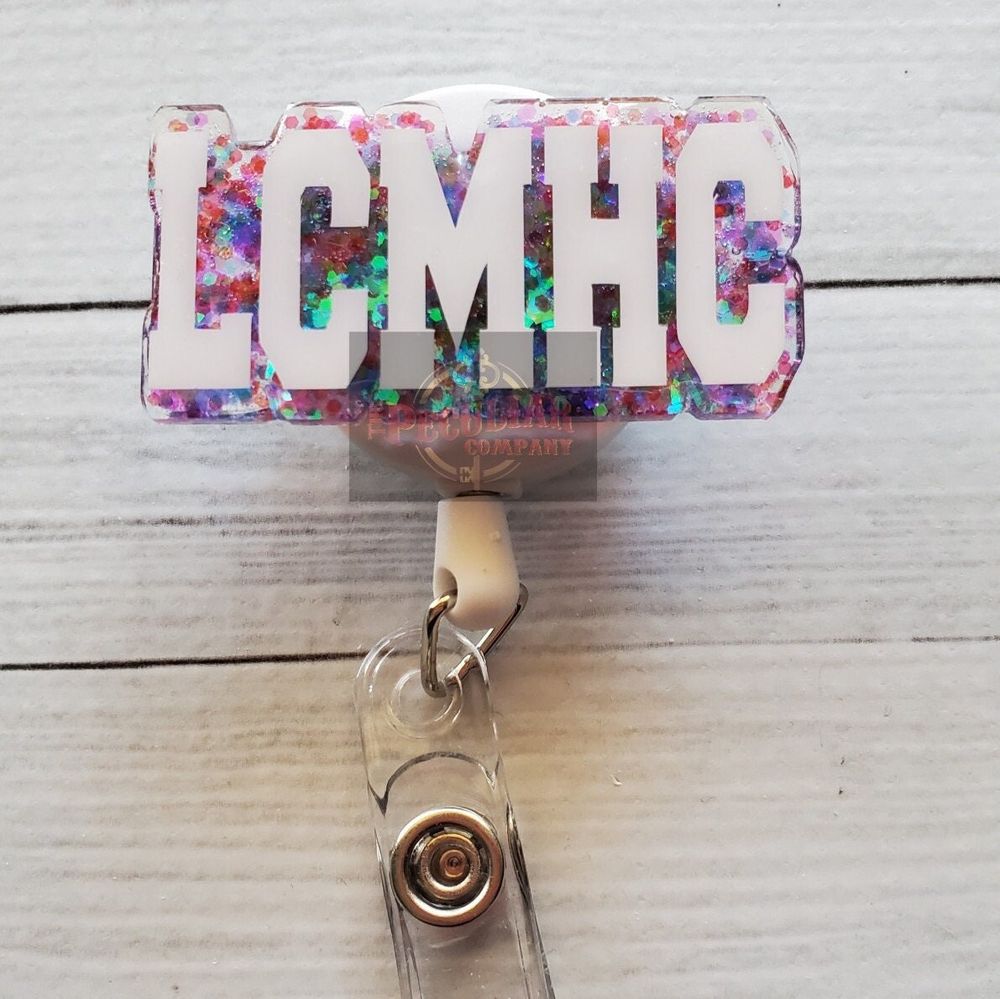 LCMHC (Licensed Clinical Mental Health Counselor) badge reel...