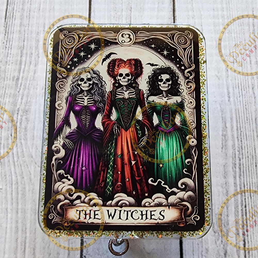 The Witch Sisters Tarot Badge Reel