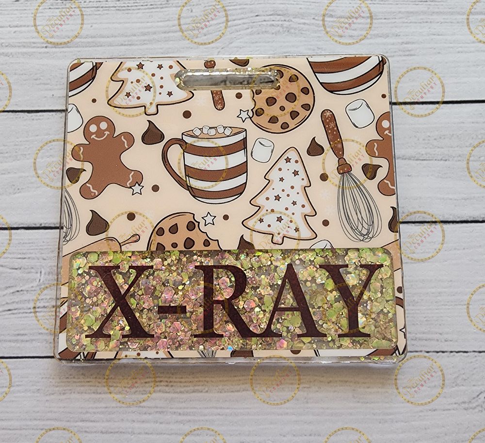 Milk and Cookies Badge Buddy, Christmas badge, badge backer,...
