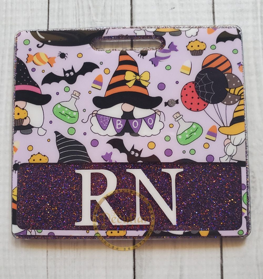 Witchy Gnome Badge Buddy (Variety of Sizes)