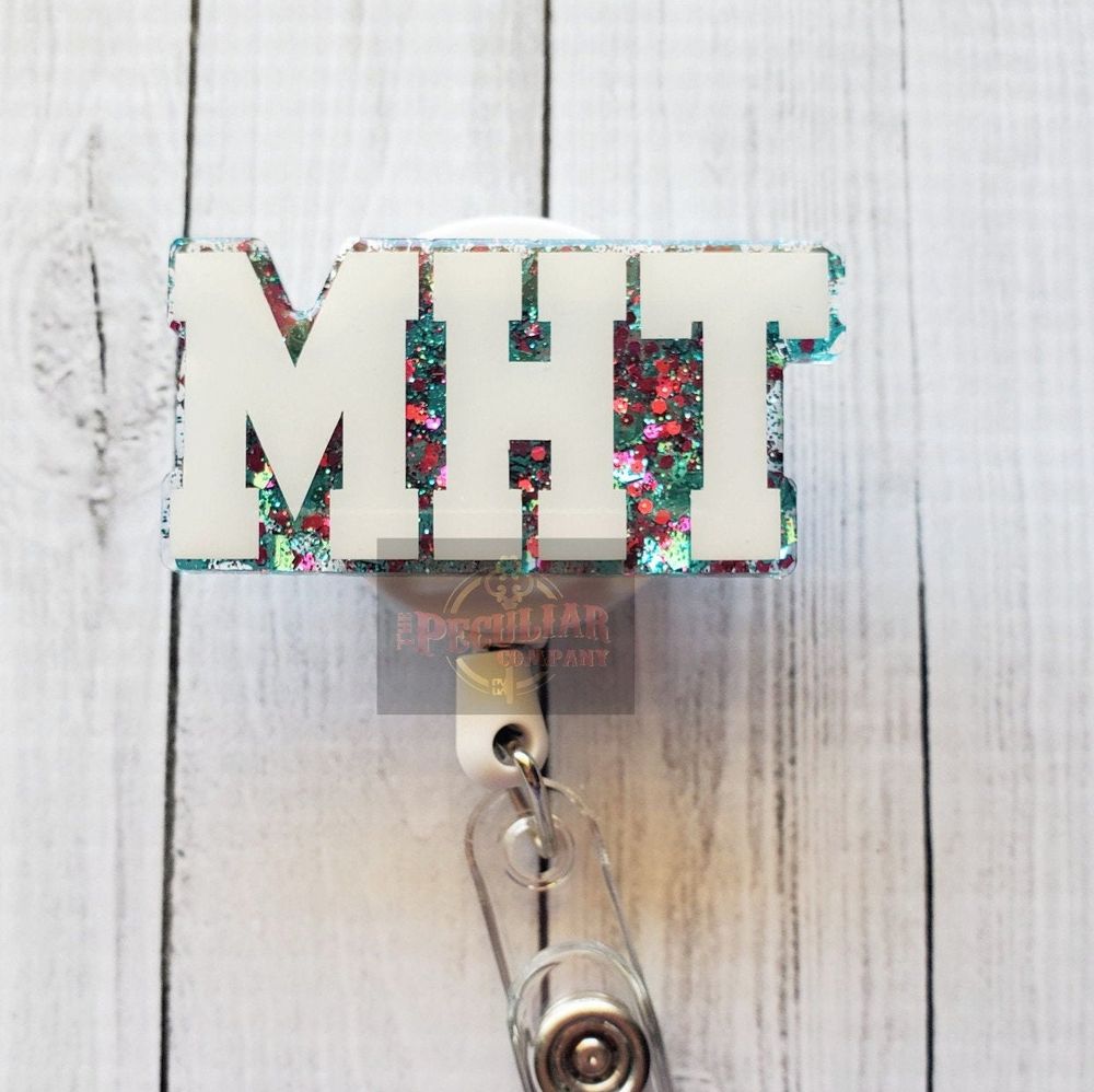 MHT (Mental Health Technician) Badge Reel, Mental health, He...