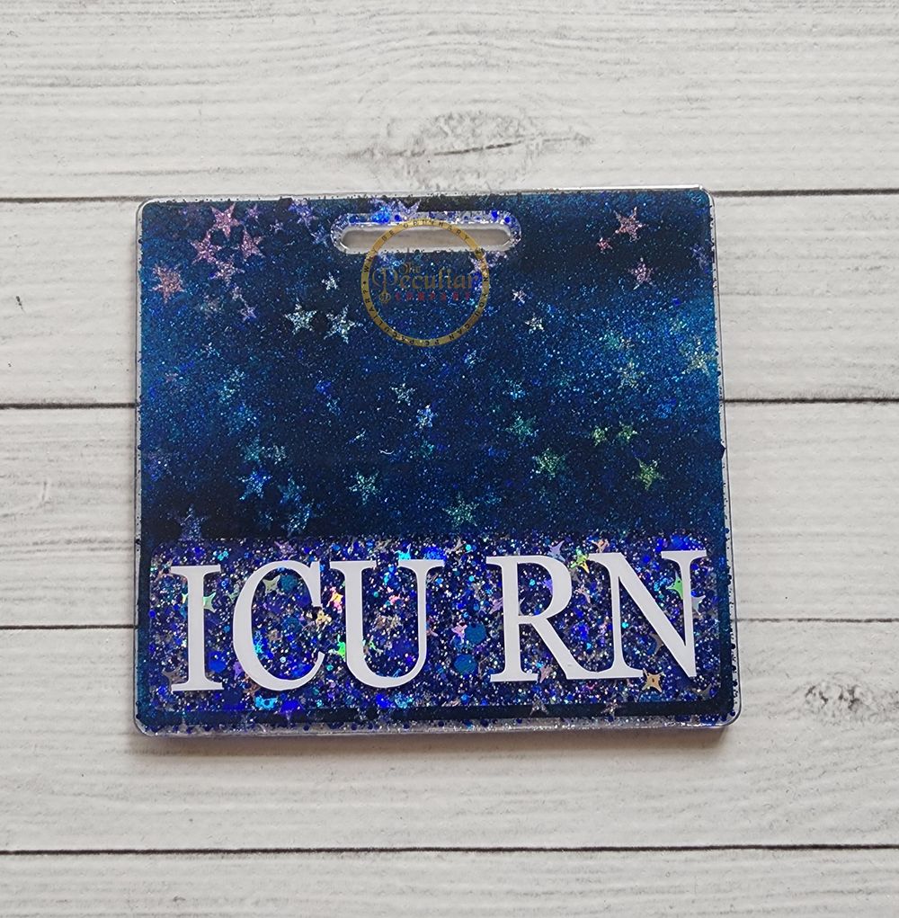 Deep Blue Stars Badge Buddy (Variety of Sizes)