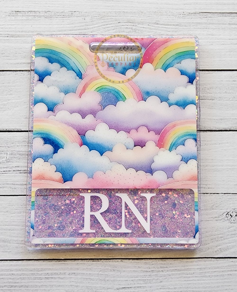 Sweet Clouds Badge Buddy (Variety of Sizes), RN, PICU, NICU,...