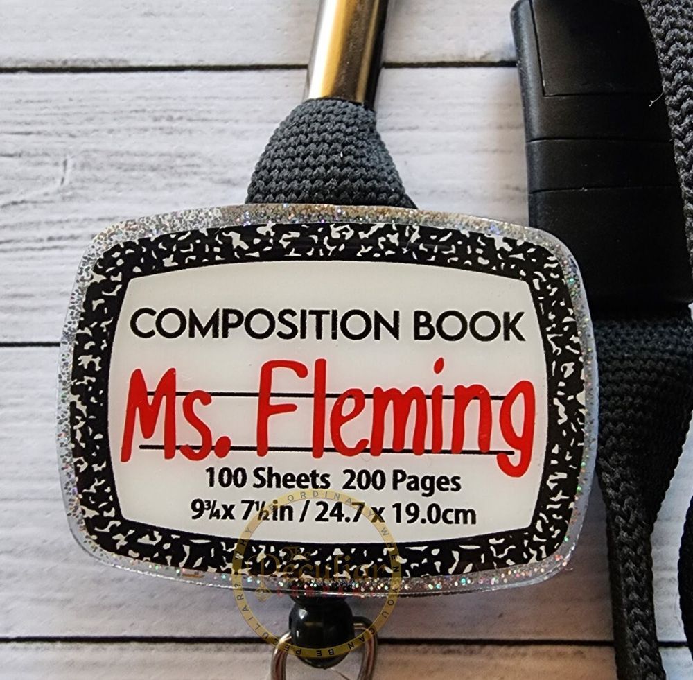 Custom Composition Badge Reel