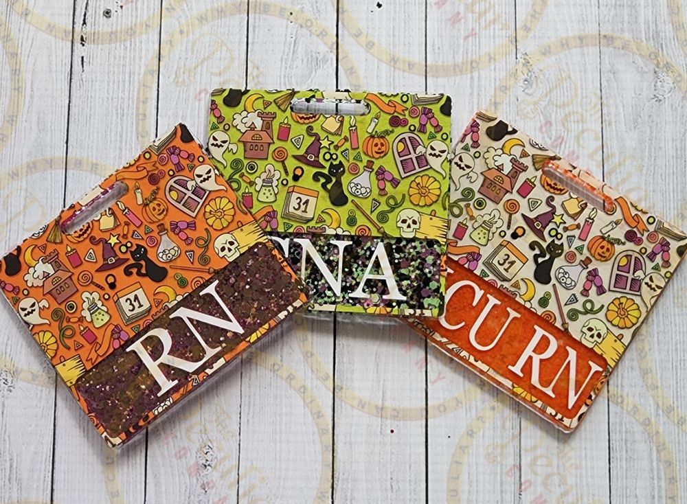 Spooky Halloween Badge Buddy (Variety of Sizes), Seasonal ba...