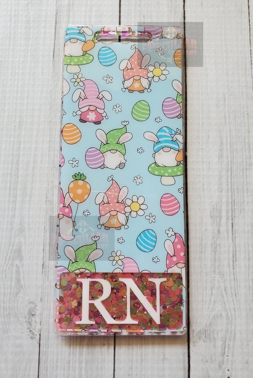 Gnome Easter Bunny Badge Buddy (Variety of sizes)