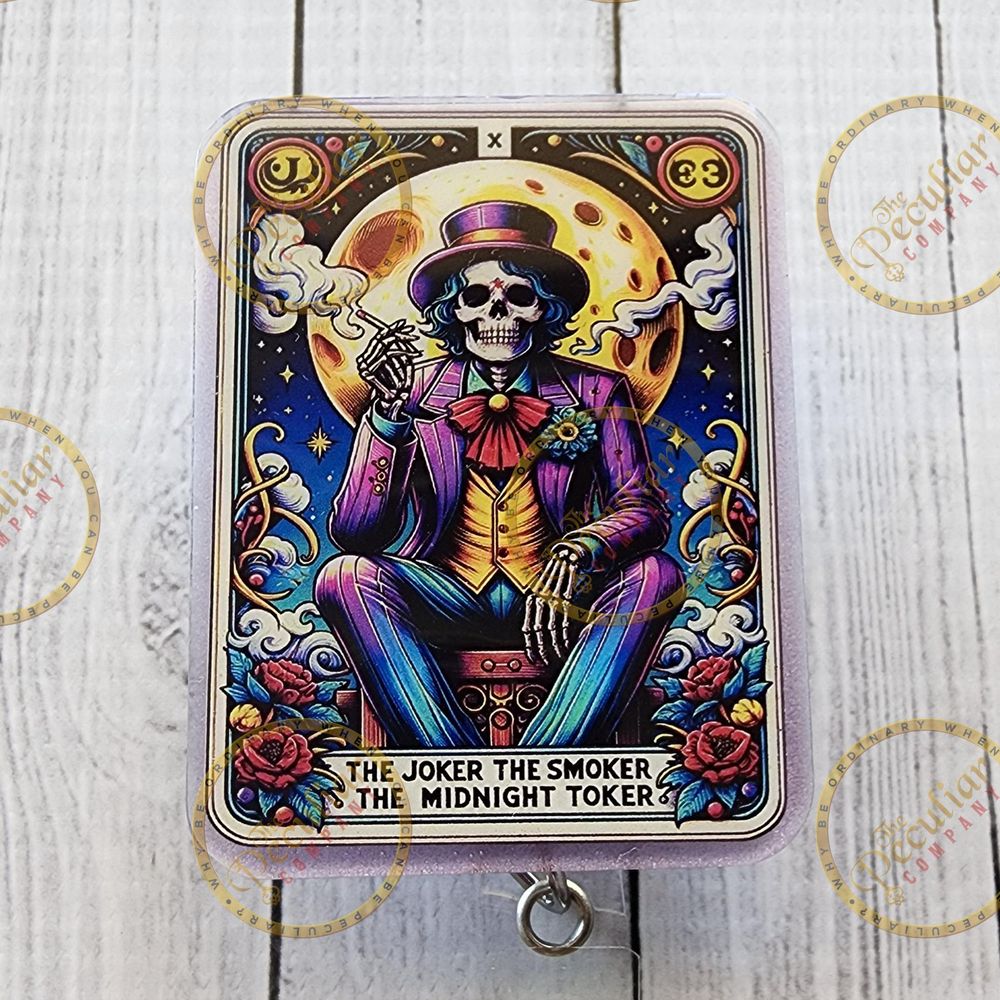 The Midnight Toker Badge Reel, Badge holder, Dispensary work...