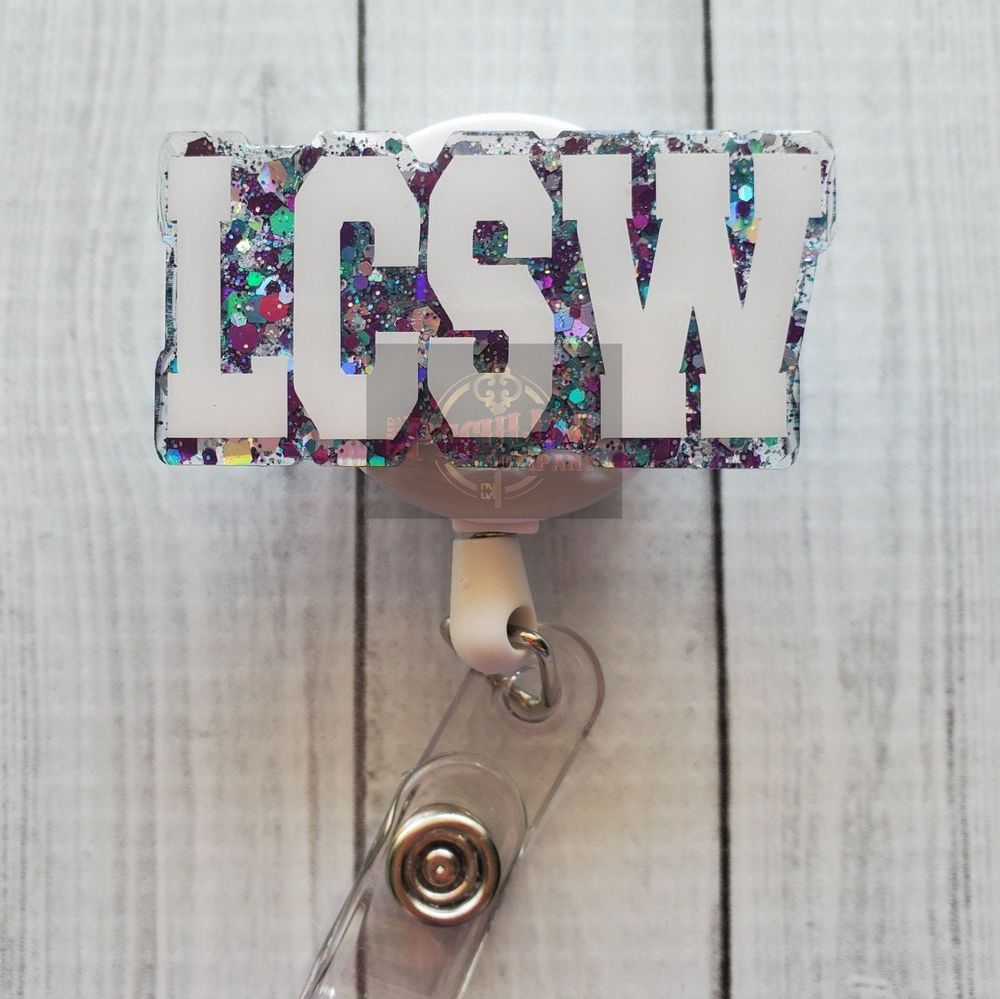 LCSW (Licensed Clinical Social Worker) Badge Reel, Social wo...
