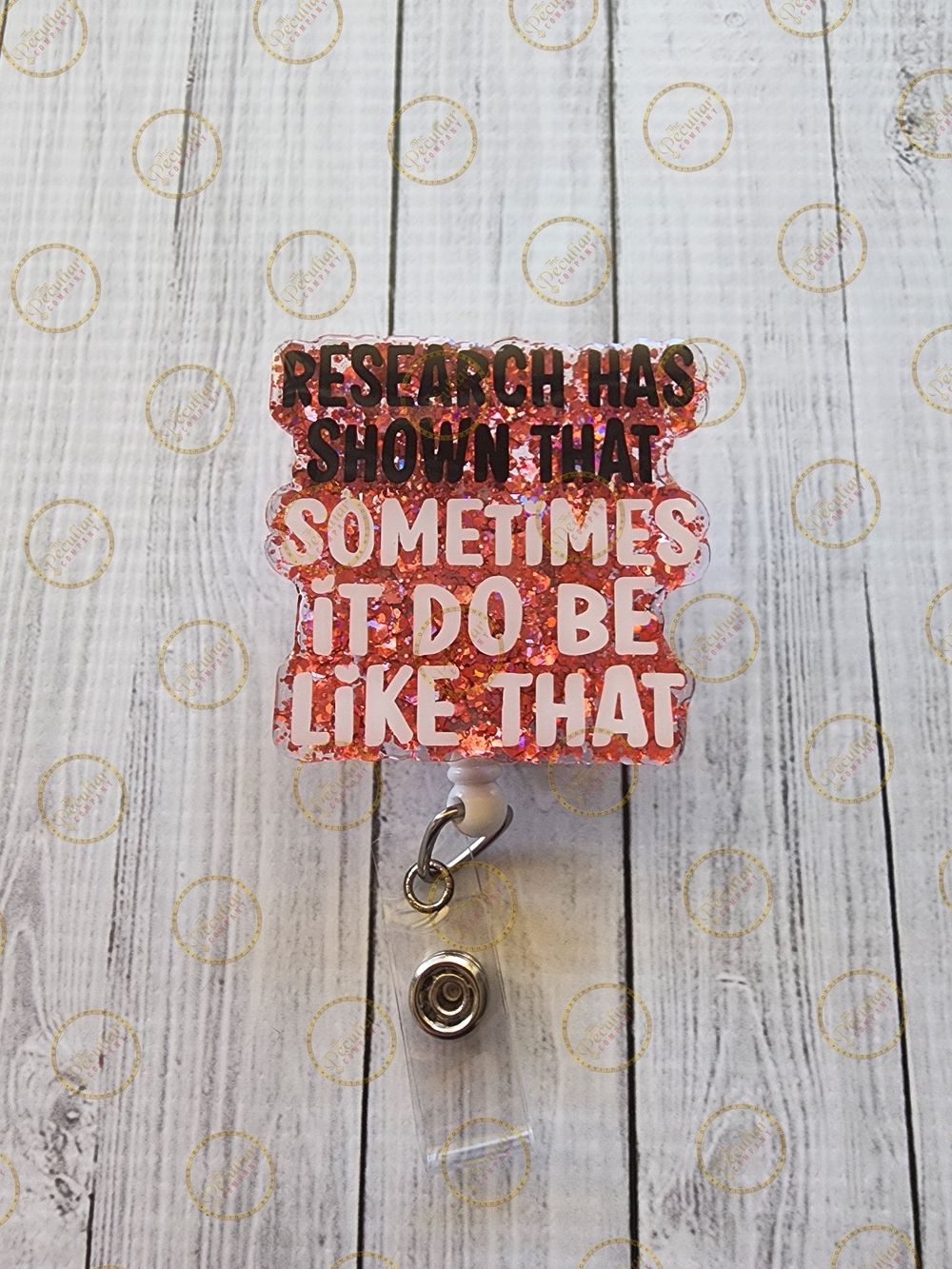 Sometimes it do be like that badge reel, badge holder, retai...