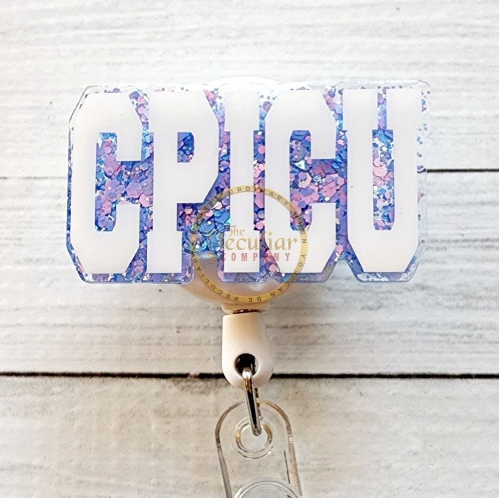 CPICU (Cardio-Pulmonary Intensive Care Unit) Badge Reel, Car...