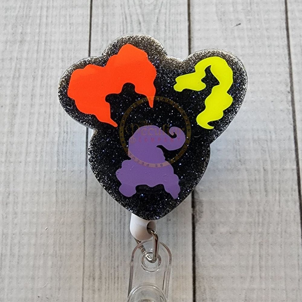 Sisters Forever Badge Reel, fan art, Halloween badge reel, S...