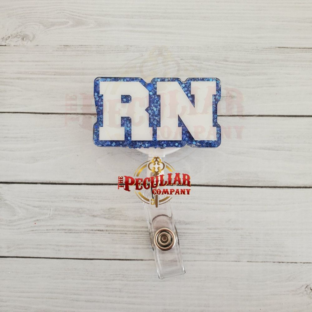 RN Badge Reel, Registered Nurse, Nurses, Graduation gift, ba...